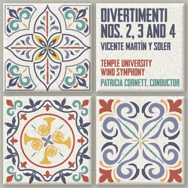 Cover art for Divertimenti Nos. 2, 3 and 4